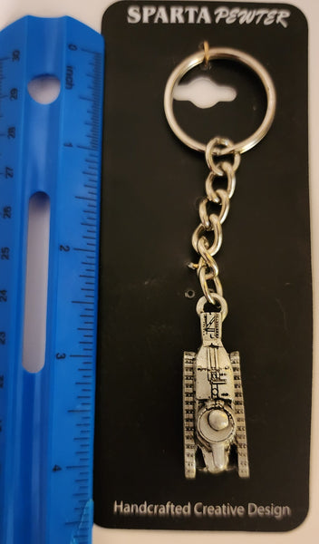 Renault French FT-17 WW1 Tank Keychain