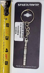 Martin Marietta SM-68B/LGM-25C Titan II Missile Pewter Keychain