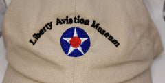 Liberty Aviation Museum Khaki Roundel Hat