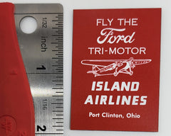 Fly the Ford Tri-Motor Island Airlines Mini Magnet