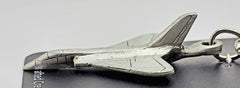Douglas F5D-1 Skylancer Pewter Airplane Keychain