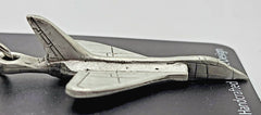 Douglas F5D-1 Skylancer Pewter Airplane Keychain