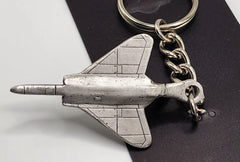 Douglas F5D-1 Skylancer Pewter Airplane Keychain