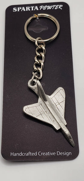 Douglas F5D-1 Skylancer Pewter Airplane Keychain