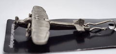 Ford Tri-Motor "Tin Goose" Airplane Pewter Large Zipper/Bag Pull