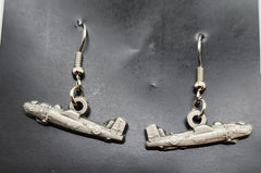 B-25 Mitchell "Georgie's Gal" 3D Pewter Earrings