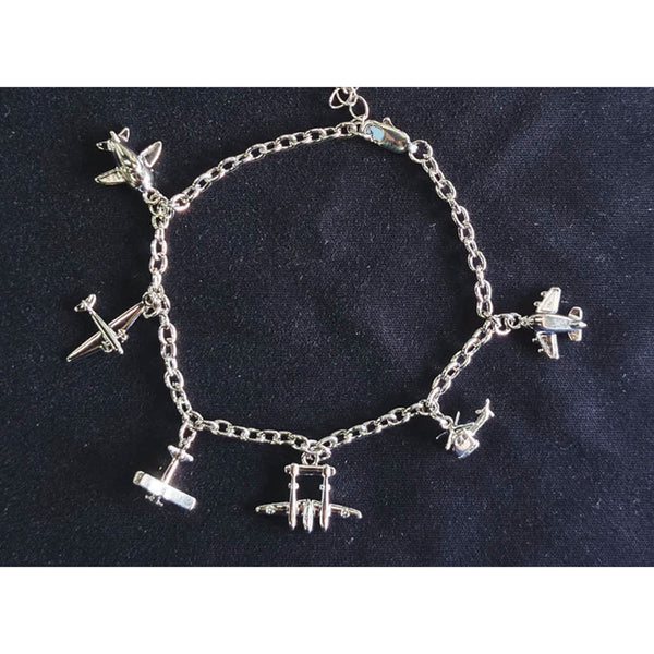 Aviation Charm Bracelet