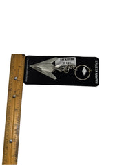 Lockheed F-117 Nighthawk Stealth Jet Airplane Pewter Keychain