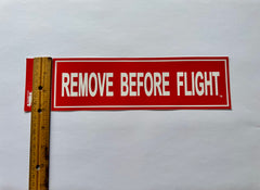 RBF Remove Before Flight Bumper Sticker