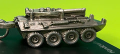 General Dynamics LAV III Vehicle Pewter Keychain