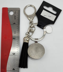 I Love Flight Dome Clip Keychain