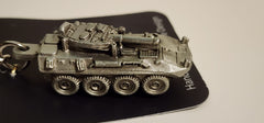 General Dynamics LAV III Vehicle Pewter Keychain