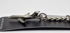 Bombardier Challenger Jet Airplane Pewter Keychain