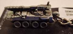 General Dynamics Stryker Armored Vehicle Pewter Keychain