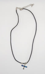 Airplane Paua Shell Necklace