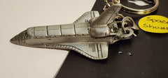 Space Shuttle Pewter Keychain