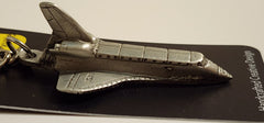 Space Shuttle Pewter Keychain