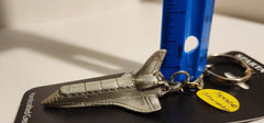 Space Shuttle Pewter Keychain