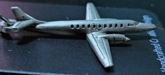 Fairchild C-26 Metroliner Pewter Airplane Keychain