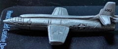 Bell X-1 Pewter Airplane Keychain
