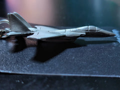 McDonnell Douglas F-15E Strike Eagle Airplane Pewter Fighter Keychain