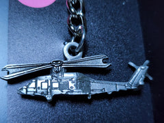 Sikorsky SH-60/MH-60 Seahawk Helicopter Pewter Keychain