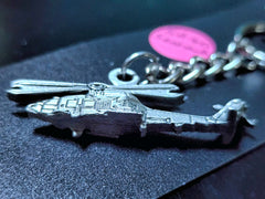 Sikorsky SH-60/MH-60 Seahawk Helicopter Pewter Keychain