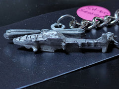 Sikorsky SH-60/MH-60 Seahawk Helicopter Pewter Keychain