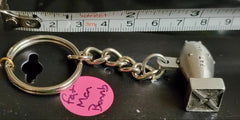 Fat Man 3D Atomic Bomb Pewter Keychain