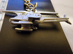Bell OH-58 Kiowa Helicopter Pewter Keychain