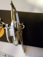 Bell OH-58 Kiowa Helicopter Pewter Keychain