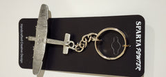 Ford Tri-Motor "Tin Goose" Pewter Airplane Keychain