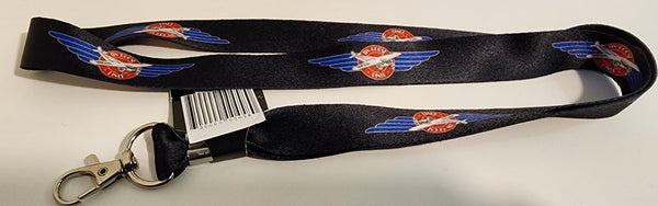 Tin Goose Diner Wings Logo Lanyard
