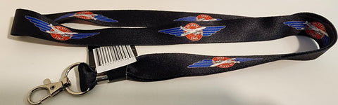 Tin Goose Diner Wings Logo Lanyard
