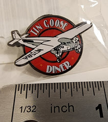 Tin Goose Diner Logo Enamel Lapel Pin