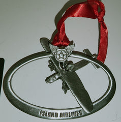 Ford Tri-Motor Island Airlines 3D Airplane Ornament