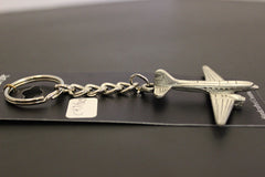 WWII Douglas C-47 Skytrain/Dakota/DC-3 Pewter Airplane Keychain