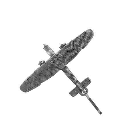 Ford Tri-Motor "Tin Goose" Airplane Pewter Large Zipper/Bag Pull
