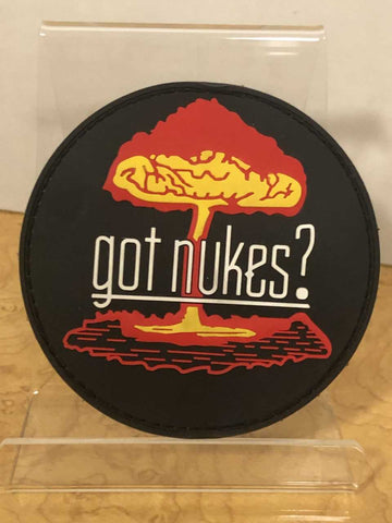 Got Nukes? Velcro Patch