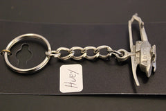 Vietnam Era Bell UH-1 Iroquois "Huey" Helicopter Pewter Keychain