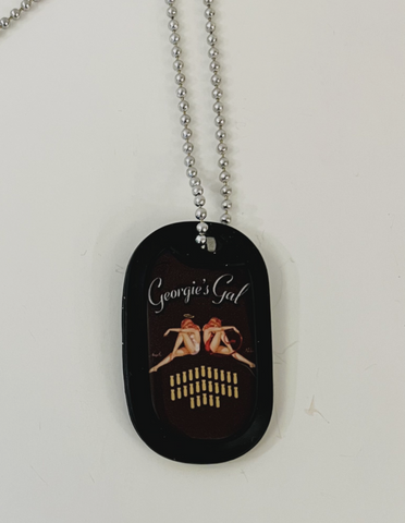 B-25 "Georgie's Gal" Nose Art Dog Tags