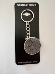U.S. Air Force Enamel (USAF) Logo Pewter Keychain