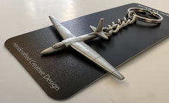 Lockheed Martin U-2 "Dragon Lady" Pewter Airplane Keychain