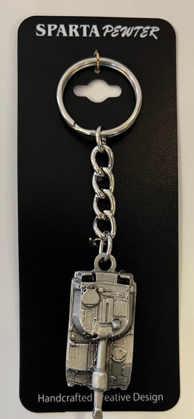 M109 Paladin Tank Pewter Keychain