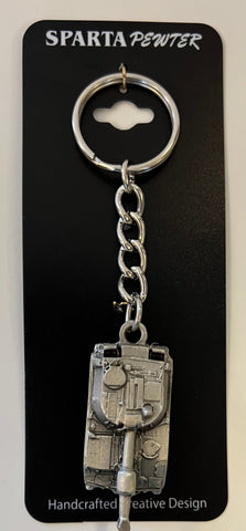 M109 Paladin Tank Pewter Keychain