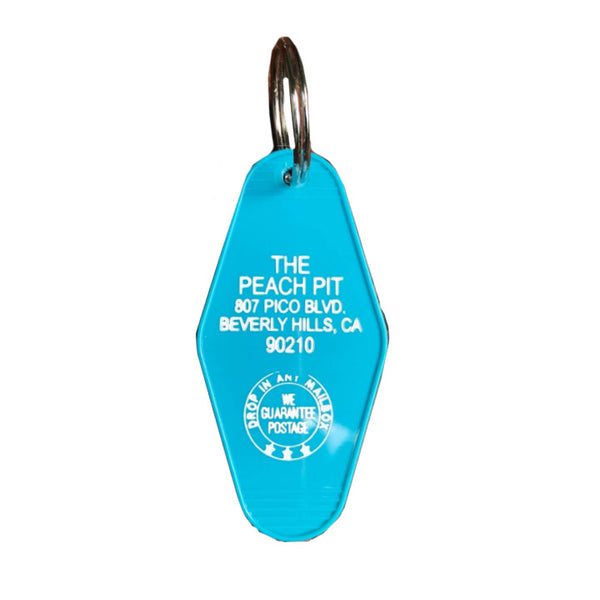 The Peach Pit (Beverly Hills, 90210) Motel Key FOB keychain