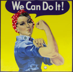 Rosie the Riveter Trivet