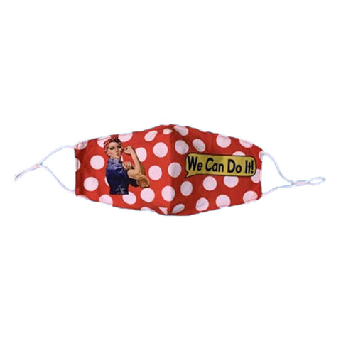 Rosie the Riveter Face Mask